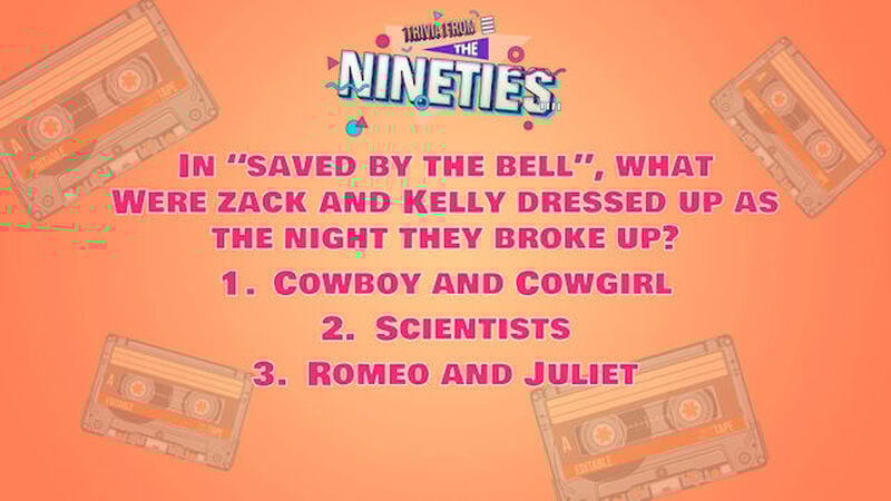 Trivia from the Nineties